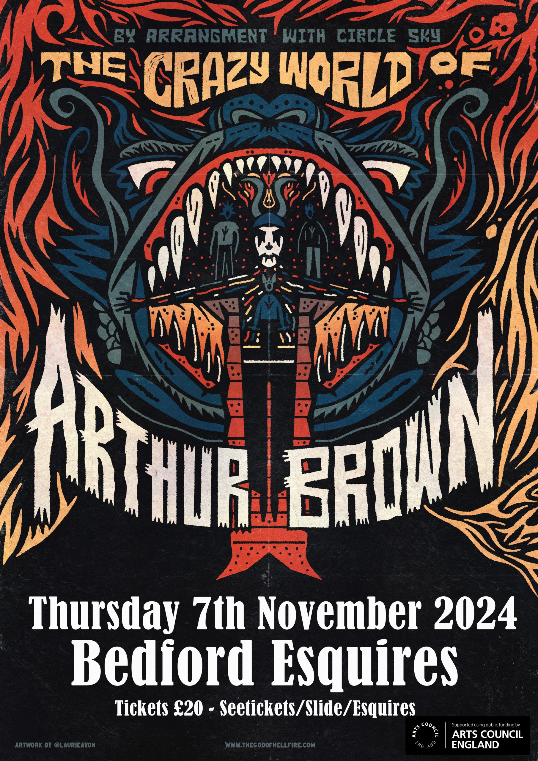 The Crazy World of Arthur Brown + Guests. -