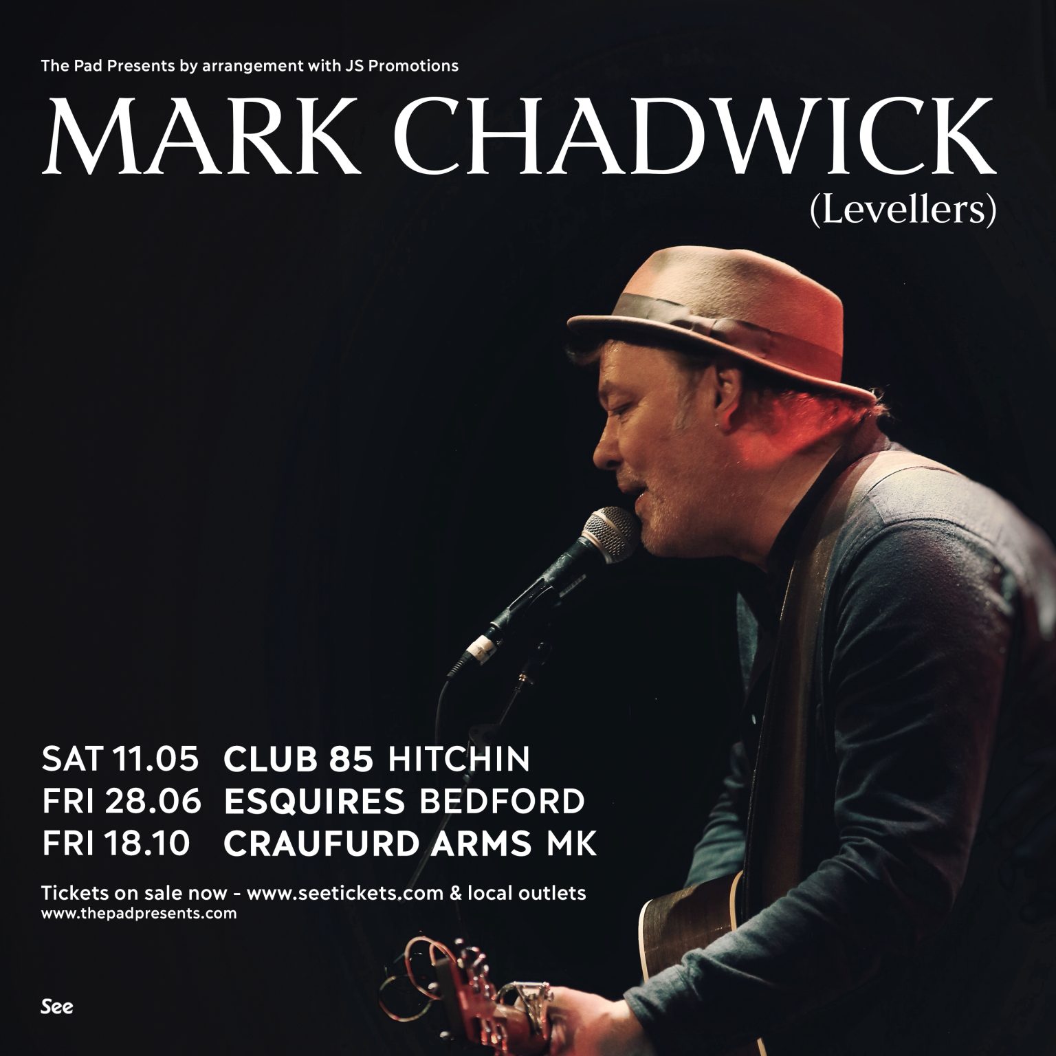 Mark Chadwick (Levellers) + B-Sydes